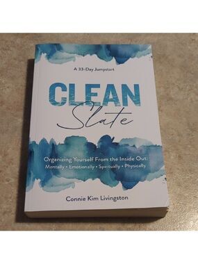 Connie Kim Livingston Clean Slate Book